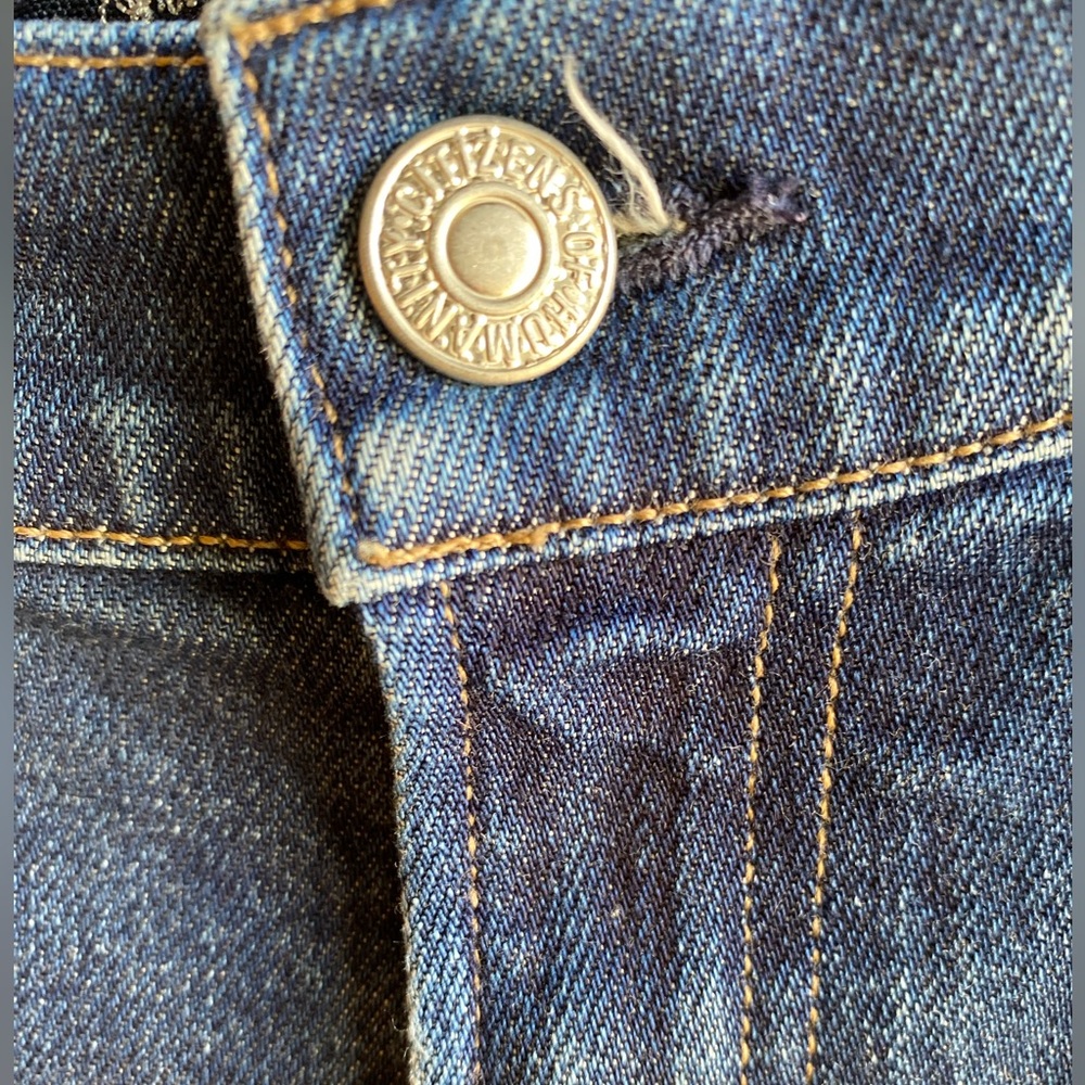 Citizens of Humanity Harlow Ankle High Rise Slim Jeans Blue Size 27 - Picture 7 of 16